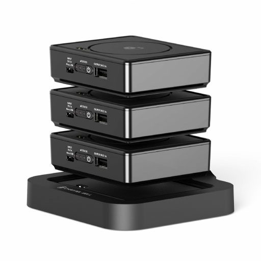StackableWirelessChargingPowerBankSuite